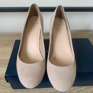 Cole Haan Lainey Suede Wedges.